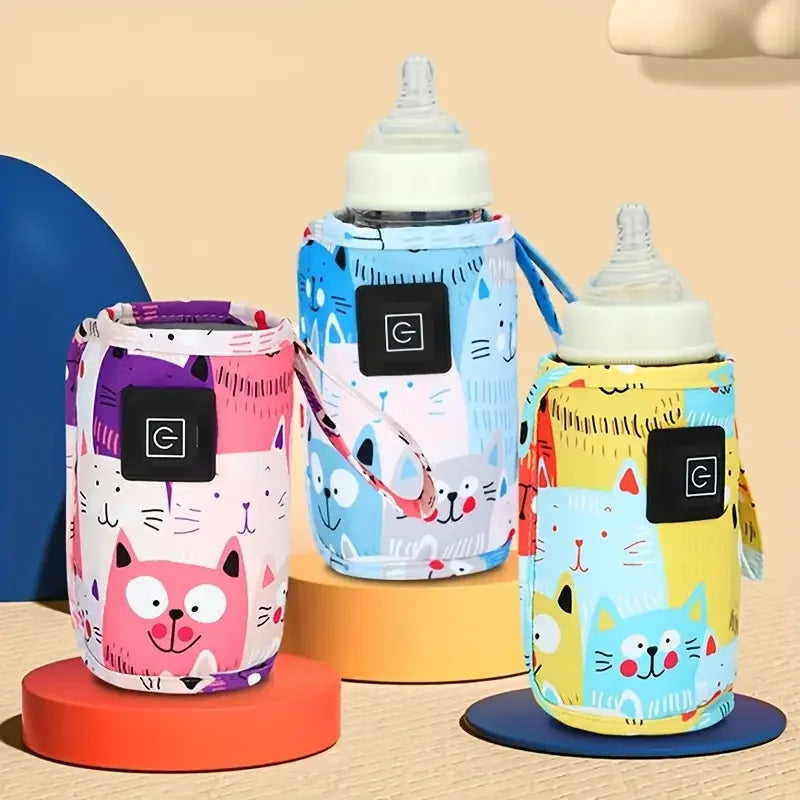 BabyWarm - שרוול תרמי חכם השומר על חום הבקבוק של התינוק