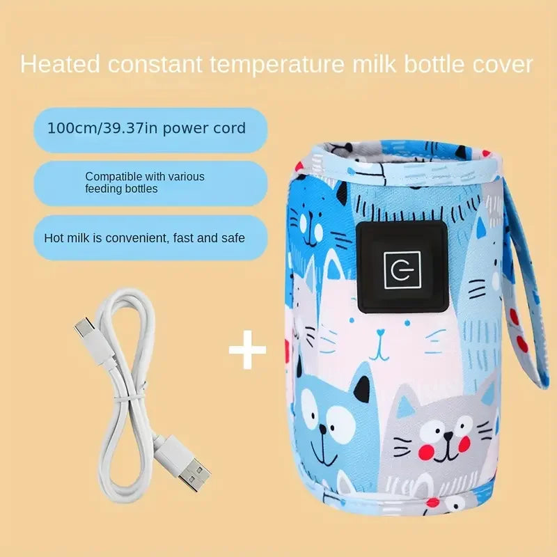 BabyWarm - שרוול תרמי חכם השומר על חום הבקבוק של התינוק